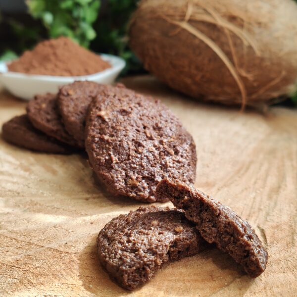 Biscotti Cacao e Cocco con zucchero di cocco 180g