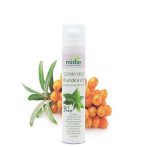 CREMA VISO TE' VERDE E VITE BIO