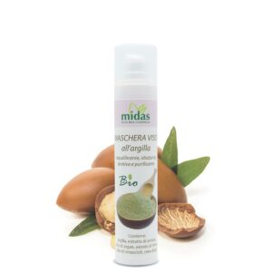 MASCHERA VISO ALL'ARGILLA BIO