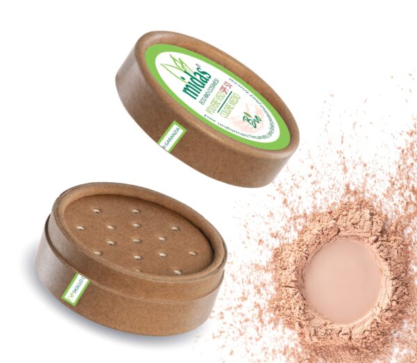 POLVERE VISO BIO SPF 50 COLORE MEDIO