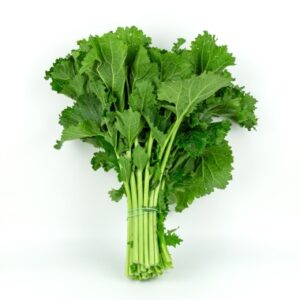 foglie di cime di rapa a mazzo